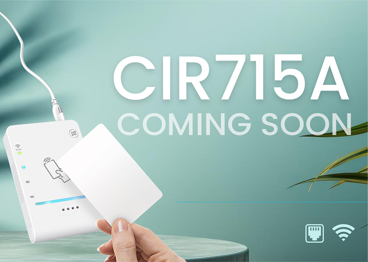 CIR715A無線/有線LAN接続型NFCリーダライタ