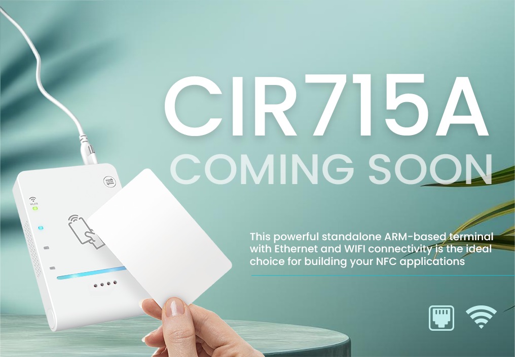 CIR715A - Ethernet Contactless Smart Card Reader