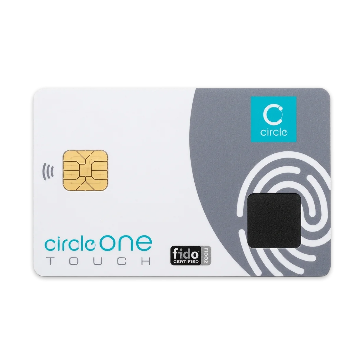 CircleONE Touch: 生体認証 FIDO2両対応(接触型＋非接触型)セキュリティカード