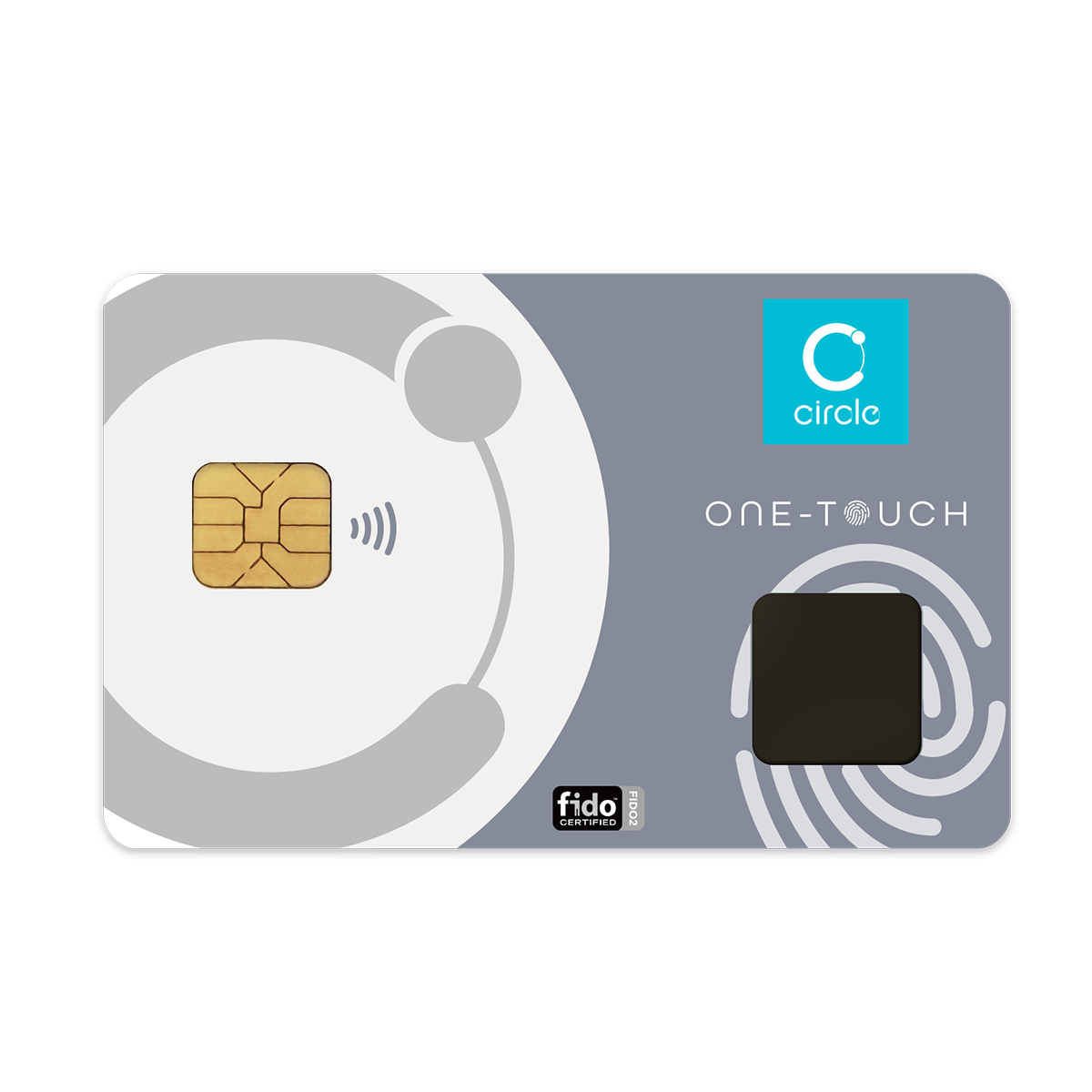 CircleONE Touch: Biometric FIDO2 & PKI Dual-Interface Security Card
