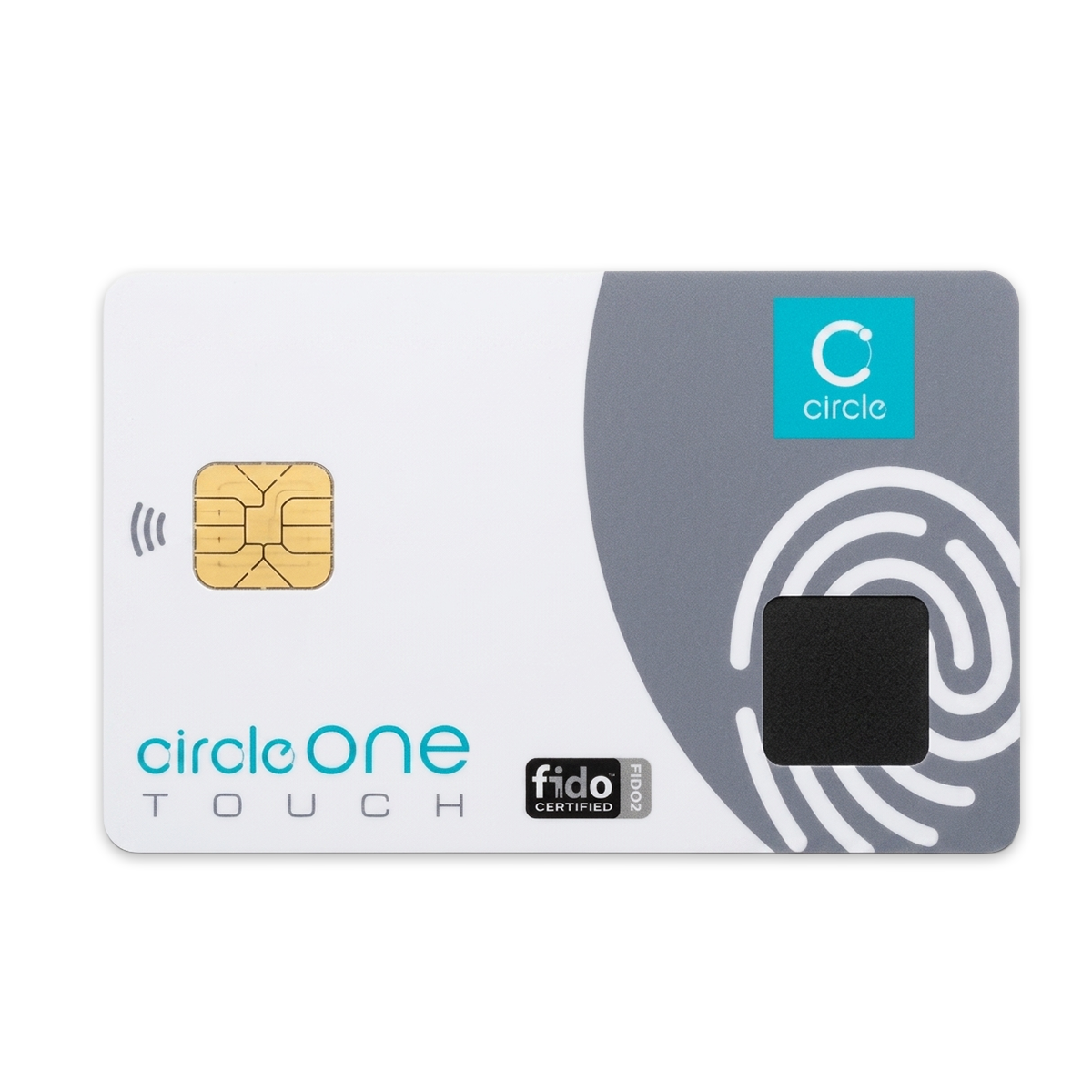 CircleONE Touch: 生体認証 FIDO2両対応(接触型＋非接触型)セキュリティカード